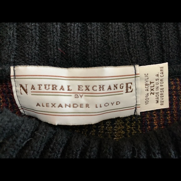 Vintage Sweater- Natural Exchange by Alexander Lloyd - Picture 3 of 3